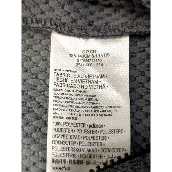 Hurley Logo Gray Zip-up Hoodie Nike Therma-fit Boys Size Small - Picture 7 of 7